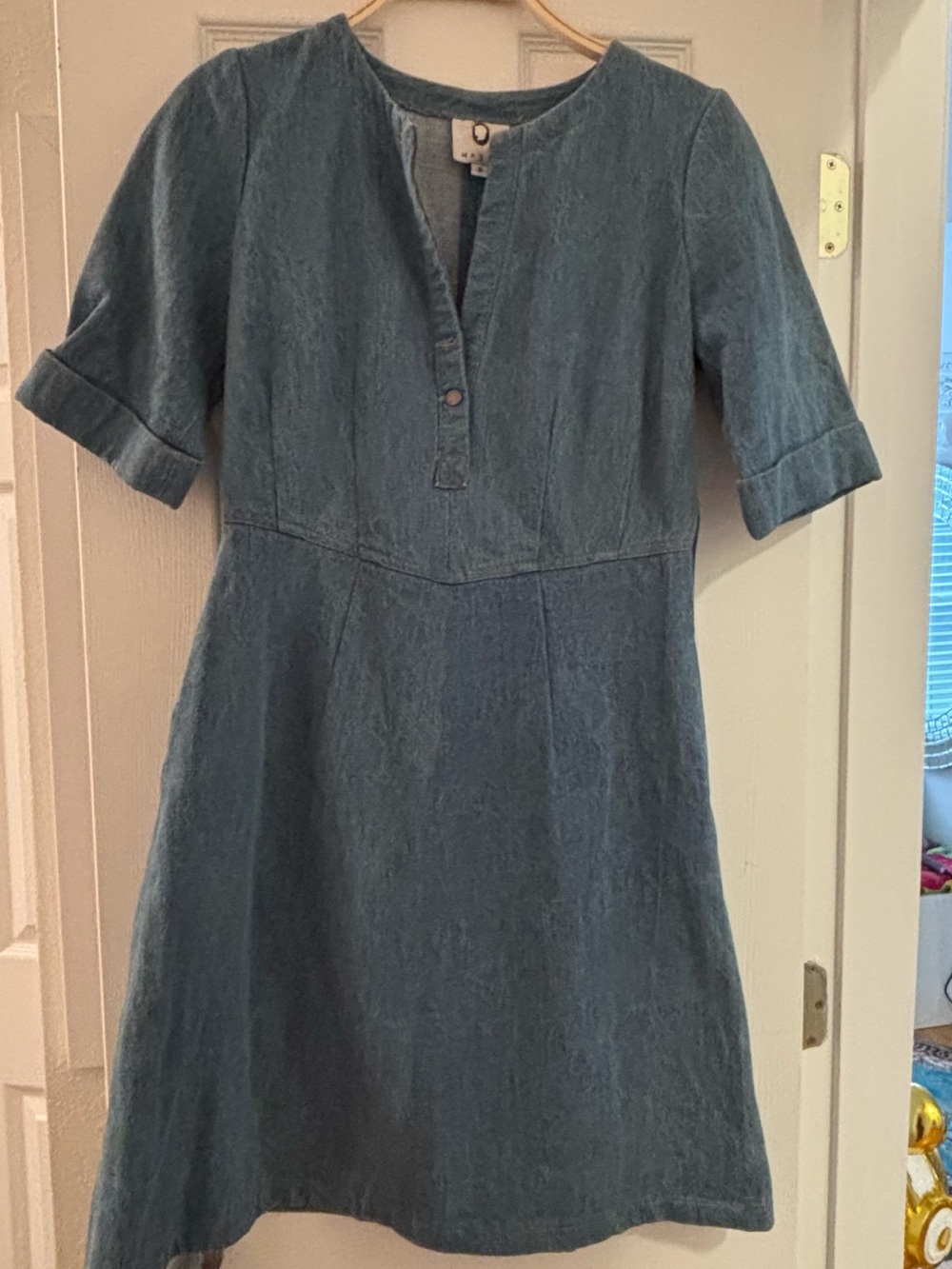 Mayle Denim Dress in Blue